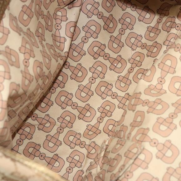 GUCCI GG Canvas Sherry Line Hand Bag Beige Gold - Picture 16 of 16